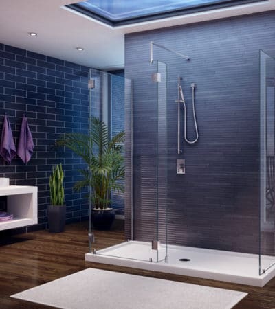 Edge "V" Shower Panel